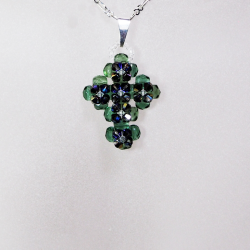 Pendant 30cm - Rusalka-Silver Chain - Pendant 30cm - Laiton argenté